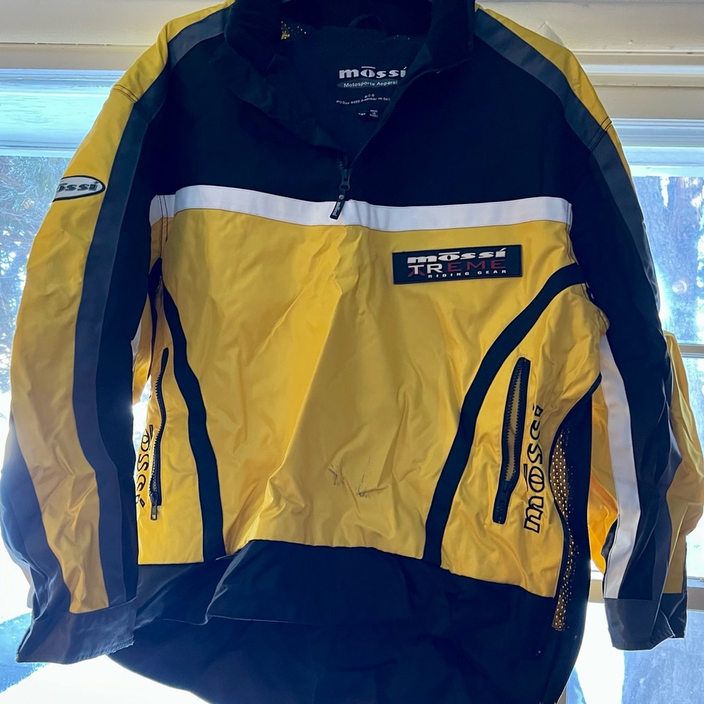Men's Performance Jacket - Yellow and Black